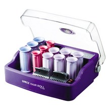 유닉스 헤어롤 PW-A512O 스타일러 헤어컬 온도센서 드라이기 고데기