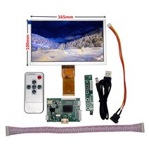 전시다이 7인치 1024600 HDMI 호환 화면 LCD 디스플레이 드라이버 보드 모니터 포함 라즈베리 파이 B 2 3, 04 style 4