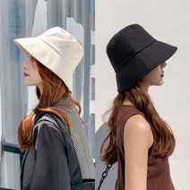 다온마켓 심플 데일리 오버드랍 버킷햇 2개 세트
