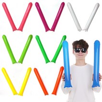 응원 막대 풍선 5세트 응원 도구 용품 체육대회 경기, 보라색