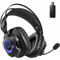 VANKYO 캡틴 100 게이밍 헤드셋 무선 for PS5 PS4 PC 노이즈
