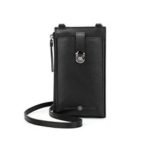 파우치 LDCHNH 휴대전화 가방 여성 메신저 가죽 핸드폰 미니 백 Color C Size 1ps