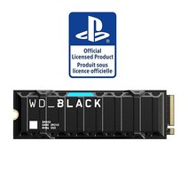 WD_BLACK 2TB SN850 NVMe SSD for PS5 Consoles Solid State Drive with Heatsink - Gen4 PCIe M.2 2280, 1TB