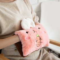 충전식 온수찜질기 복부 허리 온열기 그날 찜질팩 배 허리 온찜질기 포켓온수팩 따끈따끈이 당근토끼 살구핑크 (분리형), 1. 캥거루