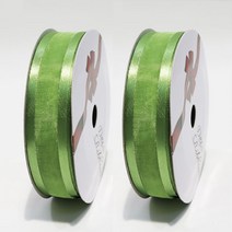 금비 오간디B 두줄오간디(15mm*15m)1+1(사은품 증정 행사중), OB#07 카키(1+1), 15m