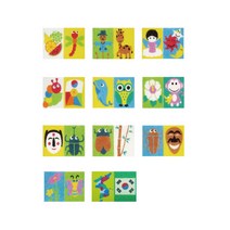 CMB 꼬메빔보 데코샌드 색모래 연필꽂이 만들기 세트 11종, 들꽃나비