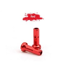 다색 알루미늄 합금 양극산화 자전거 휠 스포크 니플 산악 사이클링 휠용 14mm 10 개