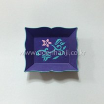 한지 물결접시 DIY 한지공예 만들기세트 두리한지공방, 01.물결접시(소-2)_파랑