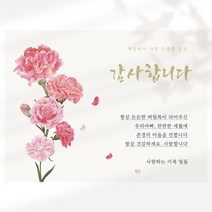 환갑 현수막 칠순 팔순 회갑 고희연 부모님 생신 가랜드 플랜카드 제작, 09.카네이션, 매직 양면테이프
