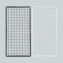 휀스망 메쉬 철망 네트 진열대 소품 후크 걸이 전사이즈 30x90cm, 90x120, 화이트