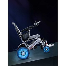 노인전동차 스마트휠 휴대용 걸음보조 전동 휠체어, 12A 리튬 배터리 배터리 수명 25km