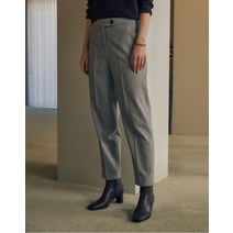 [21FW 닥스 여성]그레이 멜란지 울캐시미어혼방 팬츠-DLPA1DY02G2