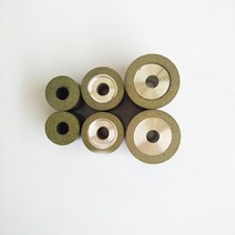 CBN 수지 본드 내부 그라인딩 휠 100% 질화 붕소 원형 스테인레스 고속 스틸 티타늄 합금, 14 D40 T20 H10