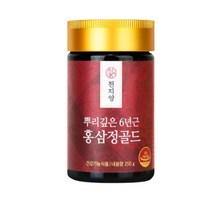 천지양 뿌리깊은 6년근 홍삼정 골드 250g 3개