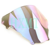 스즈키 SV650 SV650S SV 650 650 S 1999 2000 2001 2002 오토바이 윈드 실드 윈드 스크린 더블 버블 블랙 화이트, White iridium