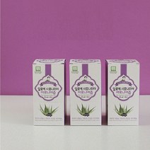 유기농알로에겔 아로니아즙 80ml 30포 국내산 알로에사포나리아 55% 아로니아45%