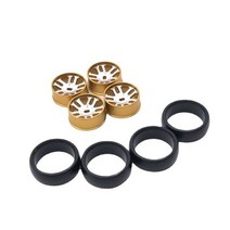 WLtoys 284131K969 K989 Iw04m MINI-Q RC 자동차 금속 업그레이드 예비 부품 수정 드리프트 바퀴 세트 타이, 05 금
