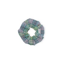 가니 스크런치 SEERSUCKER CHECK SCRUNCHIE