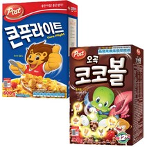 [올쇼유] 동서 포스트 콘푸라이트 600g+오곡코코볼 570g, 1세트