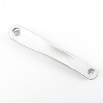 자전거크랭크암 CRUZbike-크랭크 암 산악 자전거 좌측 크랭크 사각 마름모 구멍 170mm, 04 Silver Diamond
