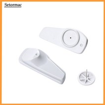 헝겊 자석 태그 오전 58Khz EAS 시스템 슈퍼 보안 10 조각 핀 소매 저장소 도난 방지 장비