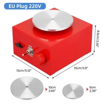 토련기 도예공방 가정용 전동 도예 공예 공방 체험 도자기 빚는 기계 분말소분기 주파수변환기 도자기가마 열프레스기 국소배기장치 진공 도자기전기가마 정량충진기 미니 터빈 30W 및 학, 유럽 연합 플러그 0, 1 건