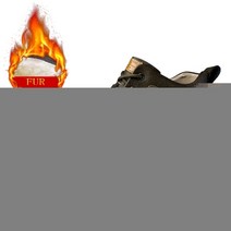 바이크 슈즈 롱부츠 겨울 브랜드 남성용 하이탑 캐주얼 신발 정품 가죽 아웃도어 오토바이 부츠 전투 빅, 12 47, 04 Brown with fur