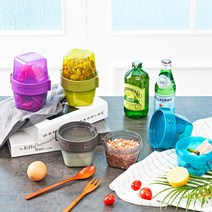 [씨밀렉스] 샐러드/도시락 보관 프레쉬 투인원660 2개세트, 상세 설명 참조, 선택:프레쉬투인원 660 블랙2개