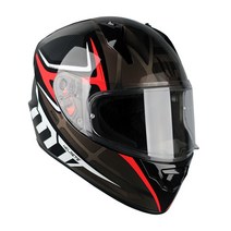 MT 헬멧 STINGER ACERO GLOSSY BLACK GREY, M