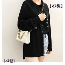 프리미엄 체인 시크백 퀄팅 숄더백 MD62745