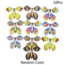 마술도구책에서 비행 요정 고무 밴드 전원 바람 나비 장난감 위대한 깜짝 선물 마술 트릭 재미 있은 농담 1, 04 style4