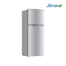 진우전자 1인냉장고 JWBCD-138 130리터 가정 사무실 모텔 냉장고, 실버