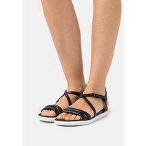 ECCO 에코 SIMPIL FLAT 샌들 블랙 스트랩 [독일]