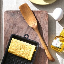 [베스트데코] Rose Teak 슬림주걱 나무 원목 조리도구 핸드메이드 계란말이 부침, 옵션선택:Rose원목슬림주걱_1p