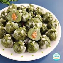 수리취 복주머니 꿀떡 1kg, 단품