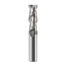 루터날 알루미늄 용 2 플루트 엔드 밀 6mm CNC 카바이드 텅스텐 기계 커터 도구 금속 스틸 키 페이스 스퀘, 02 HRC55_26 10X40X10DX100L