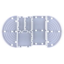펜홀더 에폭시수지주물용 펜보관몰드 DIY컵 테이블장식, 분명한