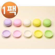 모나카 깍지 컬러풀 세트 둥근 한입 크기 타네라쿠 5색 100개입, 1팩