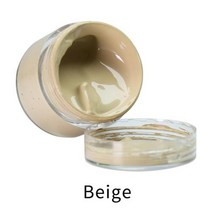 옷염색약 의류 멀티 물감 컬러 중간 갈색 염료 페인트 유성 DIY 전문 공예 가방 소파 신발 수리 보완 색상 페이스트, Beige