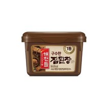 구수한 집된장 500g 1개, 해찬들 구수한 집된장 500g 1개