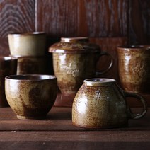 분청 도자기컵 4종, 물컵245ml
