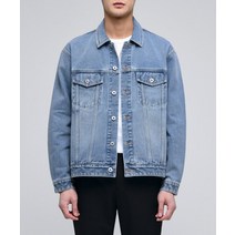 [빠른출고]/무신사 스탠다드안다르D 릴렉스드 데님 트러커 재킷 [라이트 인디고] RELAXED DENIM TRUCKER JACKET [LIGHT INDIGO]