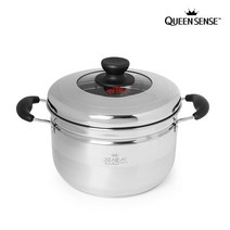 GDG3905 퀸센스 스팀쿠커 24cm 곰솥/찜솥/법랑/냄비, 상세설명참조