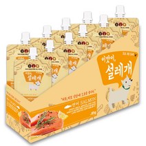 펫더맨 짜먹는 강아지간식 설레개 85g 연어맛 x 10개입