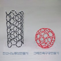 C60 분자구조 모형 (풀러렌 모형), 탄소나노튜브