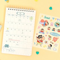 플라잉웨일즈 플래너 다용도플래너 A5플래너 스케쥴러 계획표 문구용스케줄러 일정표, xz@ 짱구는못말려 스터디플래너(100days), xz@ 욜로짱구