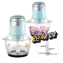 대우 전동 다지기(핑크)(민트) DEM-DJ250P 야채믹서기, 대우 전동 다지기(민트)