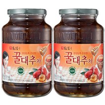 담터 꿀대추차 1kgX2개+전용포장