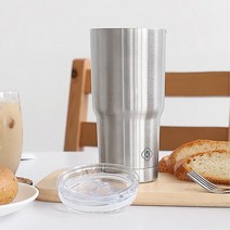 하루 1컵 물마시기 건강챙기기 900ml 텀블러 손잡이 커피잔 회사용