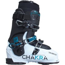 Dalbello 달벨로 Chakra Elevate 115 T.I. ID 스키 부츠 - 2023 여성용 DBLN091 168375, Polar White/Black, 25.5
